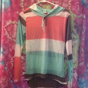 Sheer beach shirt